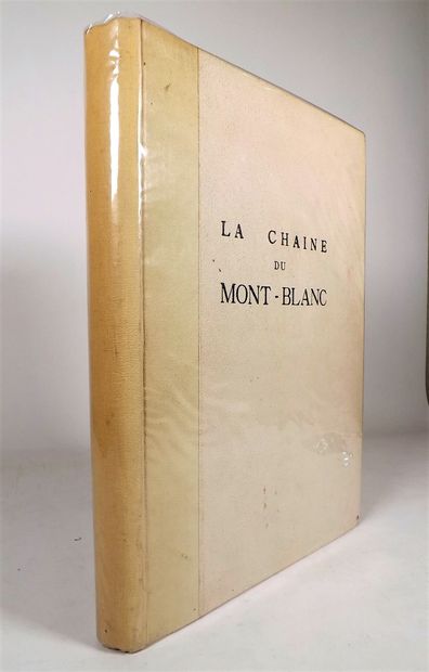 null BREGEAULT (H). La Chaine du Mont-Blanc. Paris, Alpina (1928). In-4°, demi cartonnage...