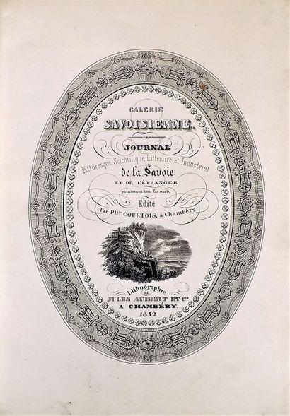 null COURTOIS (Philippe). Galerie Savoisienne. Journal pittoresque, scientifique,...