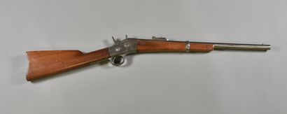 null USA 

Carabine Remington Rolling block modèle 1866

Monture bois à fût court,...