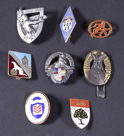 null FRANCE

Lot de huit insignes d'infanterie

Fabrication XXe siècle