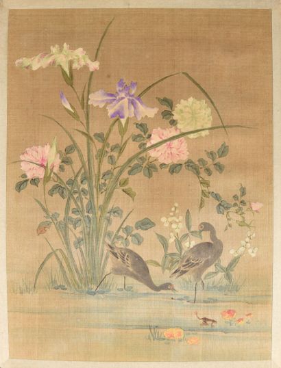 null JAPAN - EDO period (1603-1868) 

Beautiful collection of twenty-two watercolors...