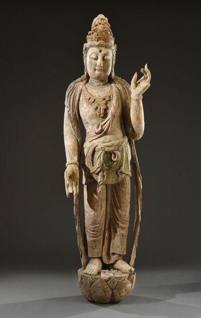 null CHINE - Epoque Song du sud, fin du XIIIe siècle

Bodhisattva Avalokiteshvara,...