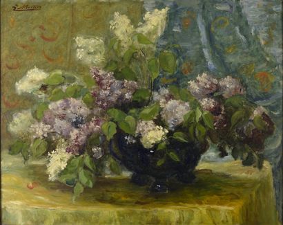 null Jacques MARTIN (1844-1919)

Le bouquet de fleurs

Huile sur toile, signée en...
