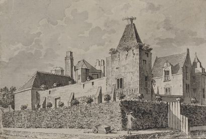 null Attribué à Cornelis PRONK (1691 - 1759)

Vue du château d'Ilpensteim, vue de...