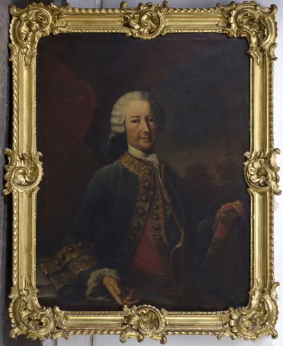 null Attribué à Johann Heinrich TISCHBEIN (1722-1789)

Portrait d'homme la main sur...