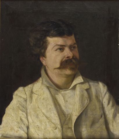 null Hyacinthe Florentin LEPESQUEUR (actif au XIXème siècle)

Portrait d'homme au...