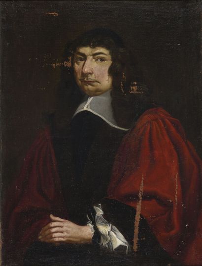 null École FRANCAISE du XVIIe siècle

Portrait de Pierre de CHOLIER de CIBEINS (1609-1678)

Huile...