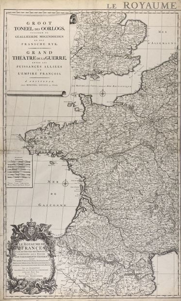null [CARTOGRAPHIE] Johannes COVENS I (1697-1774) et Cornelis MORTIER (1699-1783)

Le royaume...