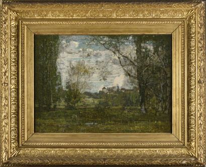 null François VERNAY (1821-1896)

Paysage 

Huile sur toile rentoilée, signée en...