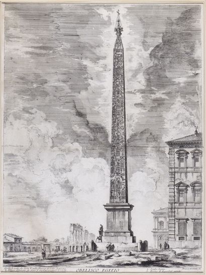 null Jean Baptista PIRANESI (1720-1778)

Obelisco Egizio.

Eau forte.

Belle épreuve...