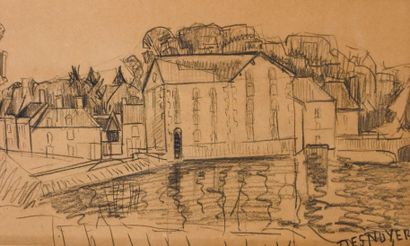 François DESNOYER (1894-1972) signé "Desnoyer" (en bas à droite)

graphite sur p...