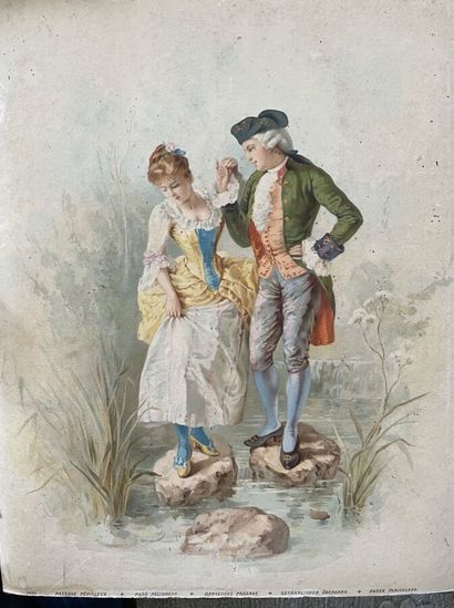 null Chromolithographie

Le passage périlleux

42 x 31,5 cm