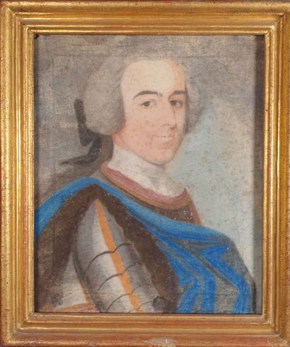 null Ecole FRANCAISE du XVIIIe siècle

Portrait d'homme de trois quart en armure

Pastel

H....