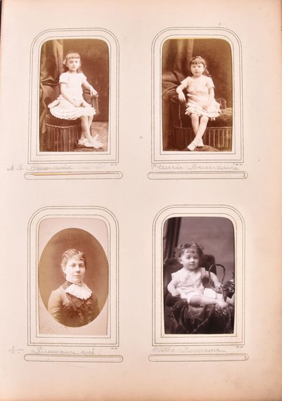 null Solennelle et heureuse vie de famille 1890/1920

Réunion de deux albums, le...