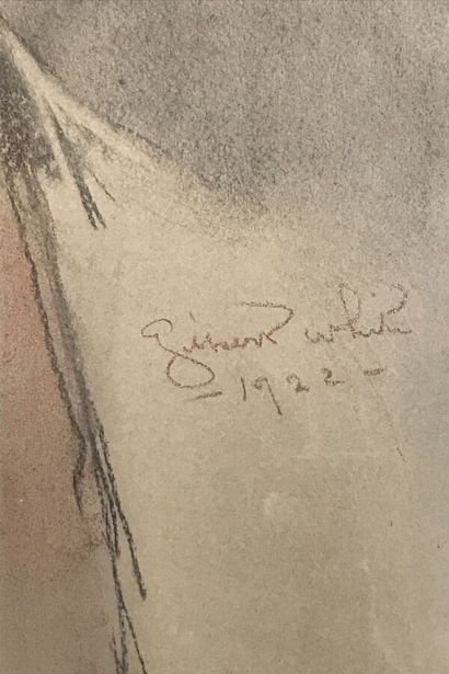 null Thomas Gilbert WHITE (1877-1939)

Portrait de femme

Sanguine et craie, signée...