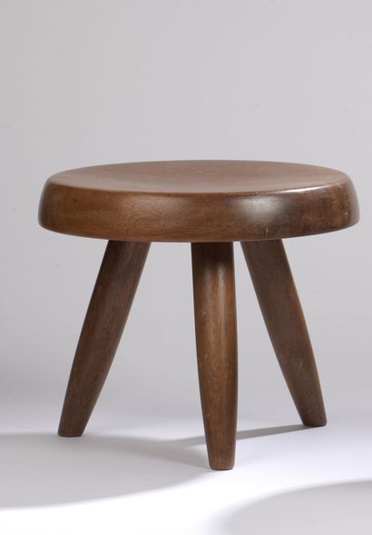 Charlotte PERRIAND (1903-1999) 
Tabouret...