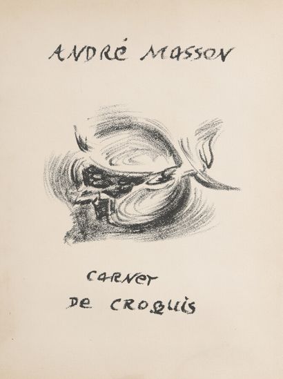 null André MASSON (1896 - 1987)

Carnet de croquis.1950

Vingt lithographies, éditions...