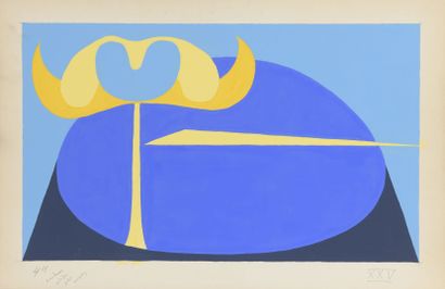 null Richard MORTENSEN (1910-1993)

Sonorité jaune, 1957

Exceptionnelle et unique...