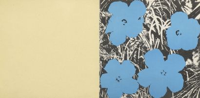 Andy WARHOL (1928-1987) 
Flowers, Blue, 1965...