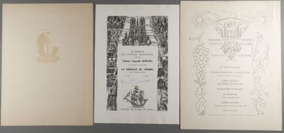 null [Archives ]Important ensemble concernant Léopold SURVAGE (1879-1968) comprenant...