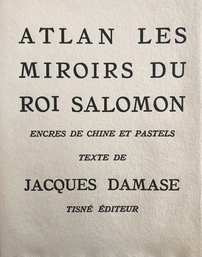null [Jean-Michel ATLAN (1913-1960)] 

Atlan, Les miroirs du Roi Salomon, encres...