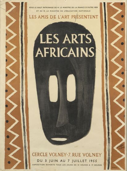 null D'après Peiffer (XXème siècle)

"les Arts Africains, exposition au cercle Volney",...