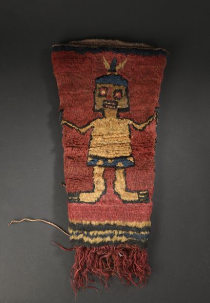 null Petit sac décoré d'un personnage stylisé

Culture Huari, sud du Pérou

Horizon...