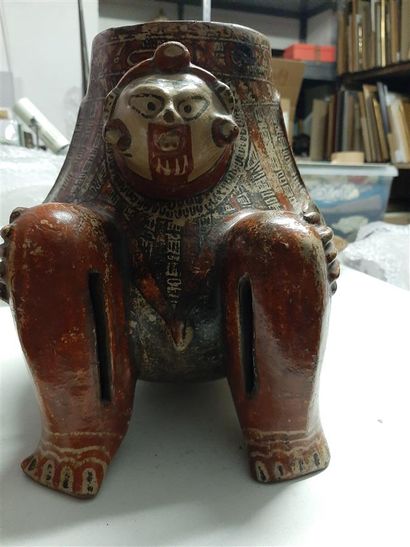 null Vase tripode anthropomorphe 

Culture Guanacaste, région du Nicoya, frontière...