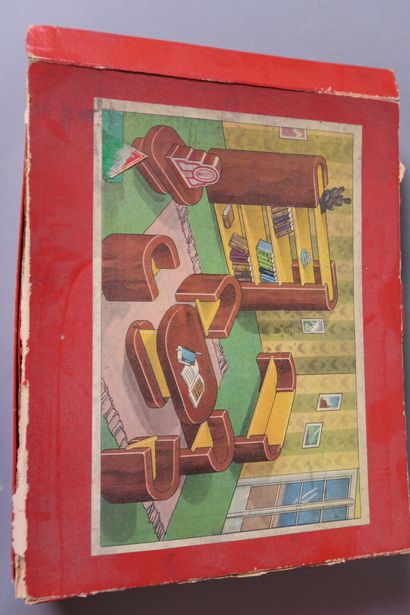 null Lot de coffrets de jeux de société, années 1930/1950

- Puzzlo jouet français

-...