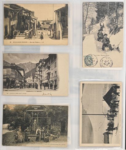 null Cartes postales Savoie (plus de 170 cartes) et Haute-Savoie (plus de 200 cartes)...