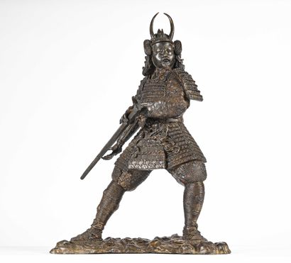 null JAPON XXème siècle

Samouraï en bronze

Décoratif

H. 50 cm AS