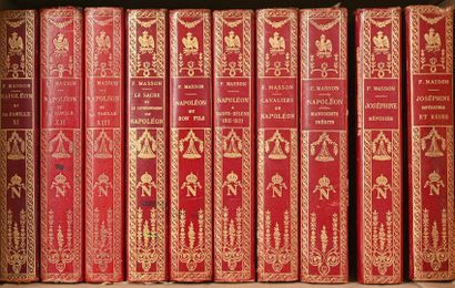 null [Empire] MASSON, Frédéric.

Ensemble de 24 volumes d'une même collection sur...