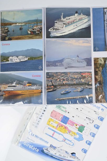 null [FERRY]

Lot comprenant un ensemble de cartes postales sur les bateaux et ferrys...