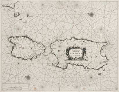 null Levanto Francesco Maria. 

Le coste maritime dell'isole di Sardigna e Corsica,1664....