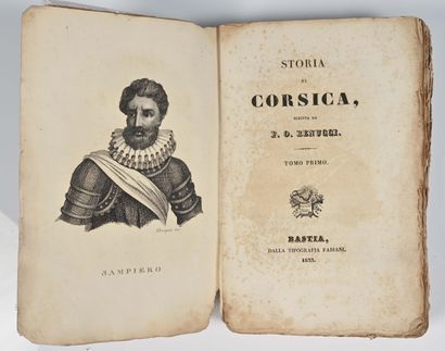 null Renucci, Francesco Ottaviano. 

Storia di Corsica, scritta da... 

Bastia :...