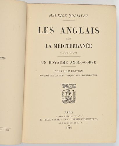 null Jollivet, Maurice.

Les Anglais dans la Méditerranée (1794-1797) : un royaume...