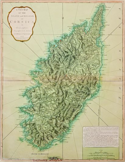 Jefferys, Thomas. 
A new map af the island...