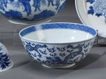 CHINE - Fin du XIXe siècle 
Coupe en porcelaine...