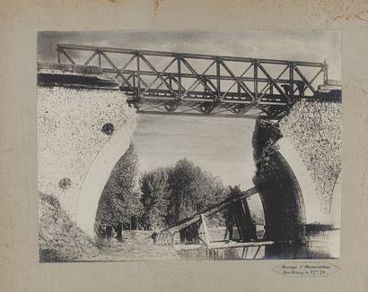 null Anonyme, France vers 1920

Réparation des ponts ferroviaires endommagés des...