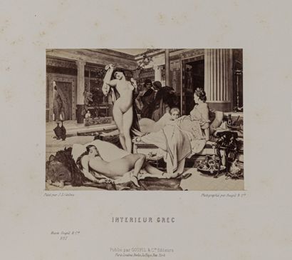 null Les oeuvres de Jean-Léon Gérôme (1824-1904) vu par Goupil

Remarquable ensemble...