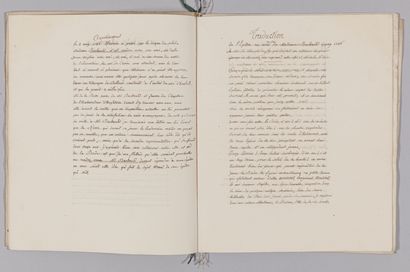 null LITTÉRATURE. 3 manuscrits XVIIIe-début XIXe.

									

- « Poésies durant...