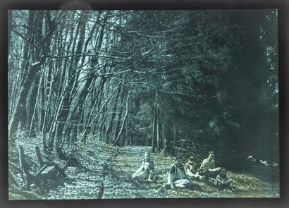 null Anonyme, France, circa 1905

Superbe collection de cinq (5) plaques autochromes...