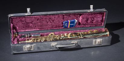 null Saxophone soprano Amati modèle Super Classic avec son bec d'origine et un bec...