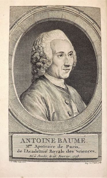 null BAUME (A.). CHYMIE EXPÉRIMENTALE ET RAISONNÉE. Paris, Didot le Jeune, 1773....