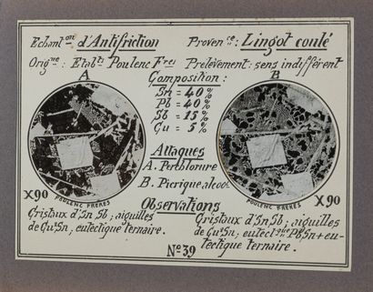 null Photographie scientifique, Microphotographie]

Rare et étonnant album titré...