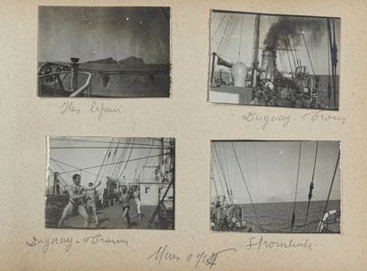 null Voyages, marine 1914-1917

Intéressant petit album amateur contenant environ...