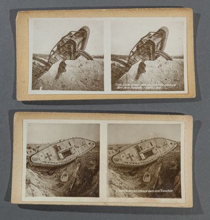 null Grande Guerre 1914-1918

Collection de vingt-sept (27) cartes stéréoscopiques,...