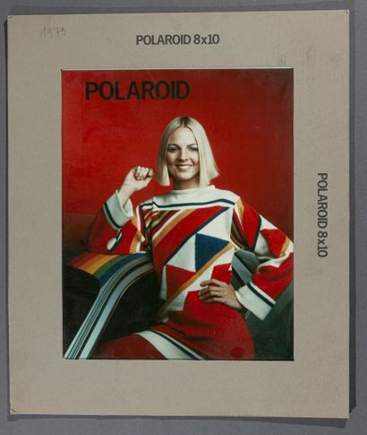 null Rare épreuve publicitaire pour les Polaroïd 8x10 inchs, circa 1979

Beau tirage...