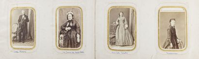 null Portraits, France 1860/1900

Réunion de deux (2) albums contenant en tout, environ...