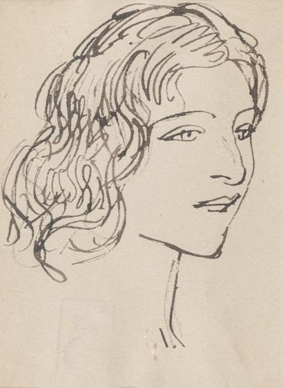 null Théophile Alexandre STEINLEN (1859-1923)

Portrait de femme

Plume, feuille...